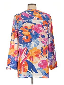 Tyler Boe 3/4 Sleeve Silk Top (view 2)