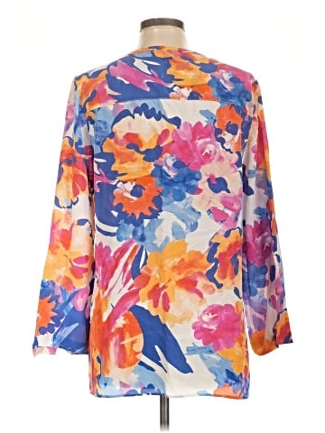 Tyler Boe 3/4 Sleeve Silk Top (view 2)