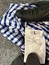 ADEAM 100% Polyester Checkered-gingham Blue Casual Skirt Size L - photo 5