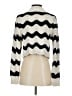 Zara Chevron-herringbone Ivory Pullover Sweater Size S - photo 2