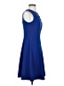 Roz & Ali Solid Blue Cocktail Dress Size 2 - photo 4