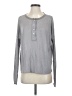 Ana Seff Gray Long Sleeve Top Size XS - photo 1
