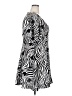 Sugar Lips Animal Print Black Casual Dress Size 2X - photo 4