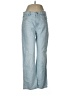 Kensie Chevron-herringbone Blue Jeans Size 29 waist - photo 1