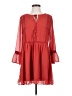GB 100% Polyester Red Casual Dress Size S - photo 1
