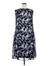Connected Apparel 100% Polyester Blue Casual Dress Size 20 - photo 2