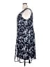 Connected Apparel 100% Polyester Blue Casual Dress Size 20 - photo 5