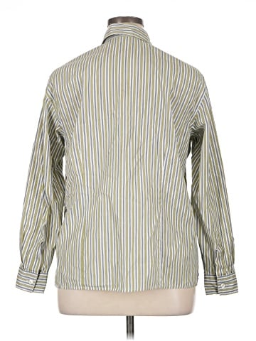 Elisabeth by Liz Claiborne Long Sleeve Button-Down Shirt (view 2)