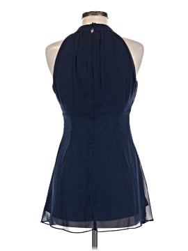coldwater creek dresses cocktail and party Coldwater Creek Party Dark Green Satin Sleeveless V-neck Cocktail Sheath Dress