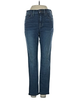Madewell 9" Mid-Rise Skinny Jeans in Orland Wash: TENCEL&trade; Denim Edition (view 1)