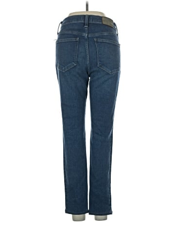 Madewell 9" Mid-Rise Skinny Jeans in Orland Wash: TENCEL&trade; Denim Edition (view 2)