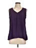 papermoon designed exclusively for Stitch Fix 100% Polyester Purple Sleeveless Blouse Size L - photo 1