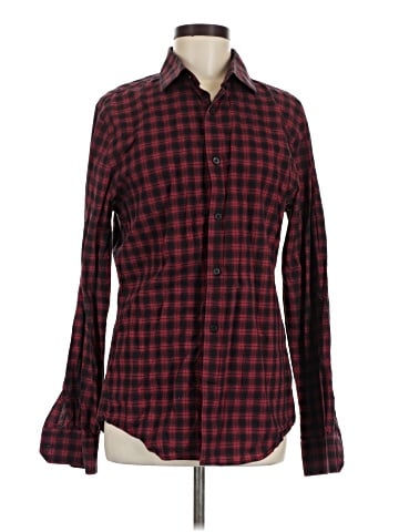 Express Long Sleeve Button-Down Shirt (view 1)