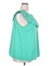 Symphony Teal Sleeveless Blouse Size 2X - photo 4