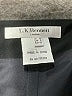 L.K. Bennett 100% Polyester Solid Black Formal Skirt Size 8 - photo 5