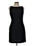 Laundry by Shelli Segal 100% Polyester Solid Black Cocktail Dress Size 10 - photo 1