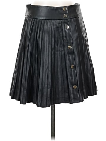 Zara Faux Leather Skirt (view 1)