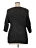 Worthington Metallic Black Pullover Sweater Size XL - photo 2