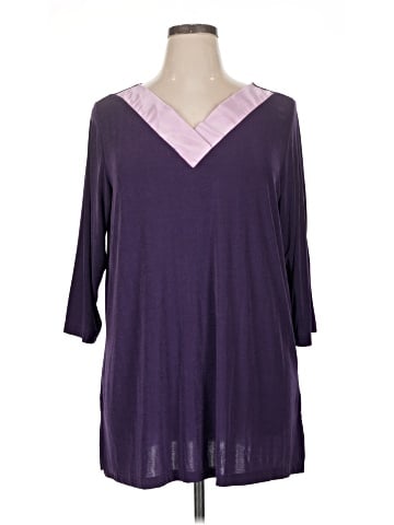 Carolyn Strauss 3/4 Sleeve Top (view 1)