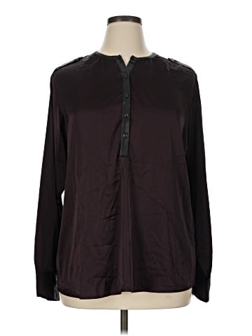 Express Long Sleeve Blouse (view 1)