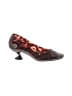 Katy Perry Animal Print Burgundy Heels Size 6 1/2 - photo 1