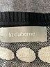 Liz Claiborne Polka Dots Black Pullover Sweater Size M - photo 7