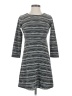 Ann Taylor LOFT Tweed Gray Casual Dress Size 0 Petite - photo 1