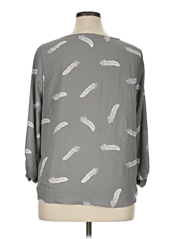 Mix by 41 Hawthorn 3/4 Sleeve Blouse (view 2)