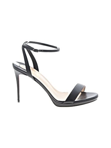 Christian Louboutin Nappa Loubi Queen Strap Sandals 120mm (view 1)