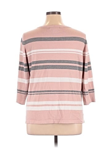 Liz Claiborne 3/4 Sleeve T-Shirt (view 2)
