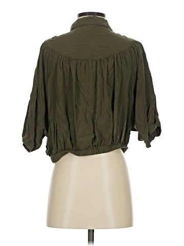 Free People 3/4 Sleeve Button-Down Shirt (view 2)