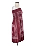 Unbranded Paisley Burgundy Casual Dress Size XL - photo 4
