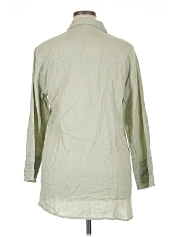 World Market 3/4 Sleeve Button-Down Shirt (view 2)