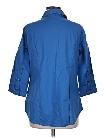 Riders by Lee 3/4 Sleeve Button-Down Shirt (view 2)