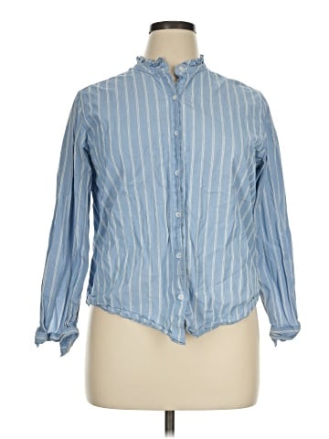 Nili Lotan Long Sleeve Button-Down Shirt (view 1)
