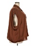 MNG 100% Polyester Brown 3/4 Sleeve Blouse Size 18 - photo 4