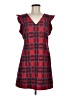 Vineyard Vines Plaid Red Casual Dress Size 6 - photo 1