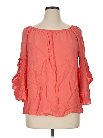 Fever 3/4 Sleeve Blouse (view 1)