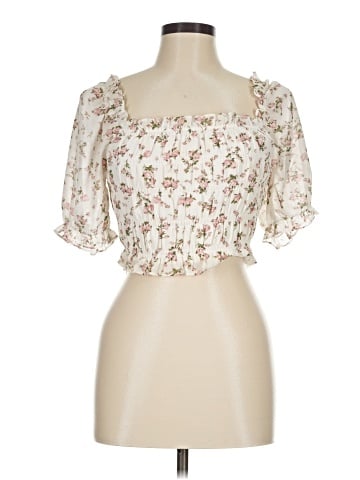 Cotton Candy LA Short Sleeve Blouse (view 1)