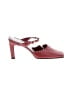 Pesaro 100% Leather Burgundy Mule/Clog Size 10 - photo 1