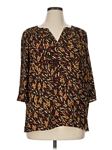 Investments 3/4 Sleeve Blouse (view 1)
