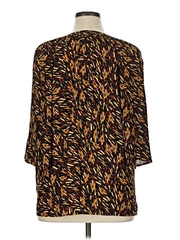 Investments 3/4 Sleeve Blouse (view 2)