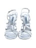 Prada Metallic Silver T-Strap Pumps Size EU 39 - photo 2
