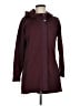 The North Face 100% Polyester Burgundy Coat Size M - photo 1