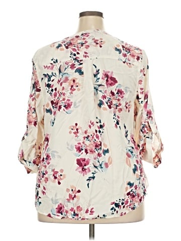 Torrid 3/4 Sleeve Blouse (view 2)