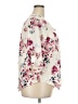 Torrid Floral Ivory 3/4 Sleeve Blouse Size 2X Plus (2) - photo 4