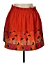 Ecote Hearts Orange Casual Skirt Size L - photo 2