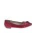 Jessica Simpson Burgundy Flats Size 7 1/2 - photo 1