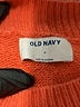 Old Navy Color Block Orange Pullover Sweater Size M - photo 7