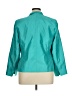 Le Suit 100% Polyester Teal Blazer Size 14 - photo 2